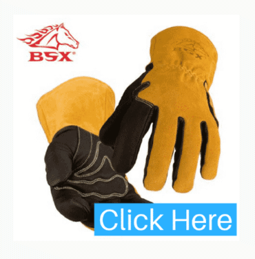 Revco Industries BM88L BSX BM88 Extreme Pig Skin MIG Welding Gloves